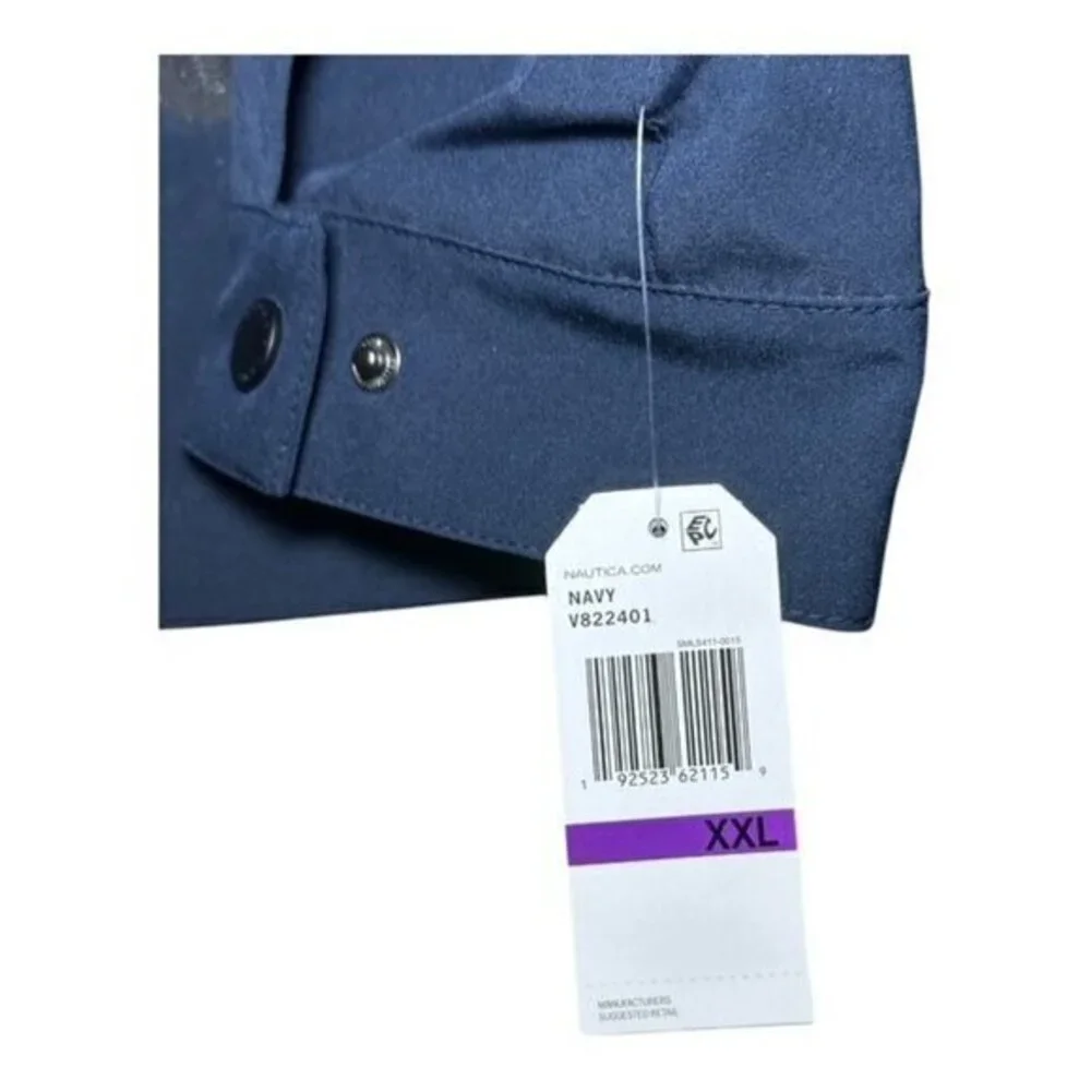 NAUTICA Full Zip AEROLAYER Windbreaker Golf Jacket Men Size XXL 2X New with tags - Picture 13 of 16